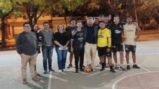 Jugar al futsal es posible gracias al esfuerzo de Paradar.