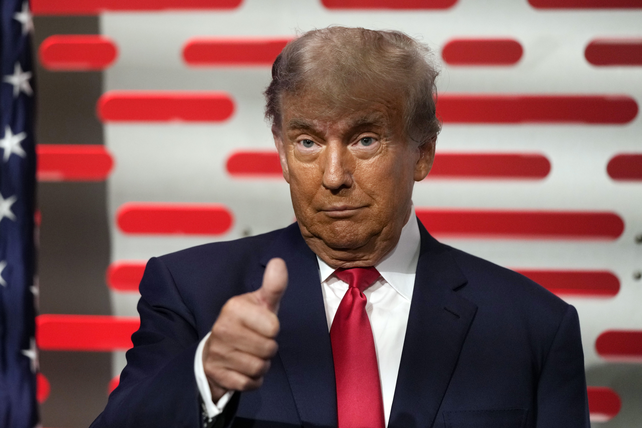 Donald Trump es un gran impulsor de las falsas informaciones online. Se postula nuevamente para presidene en 2024.