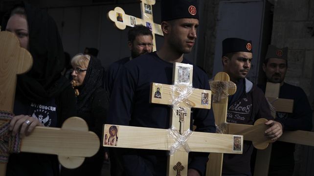 Imágenes de la procesión de Semana Santa alrededor del mundo