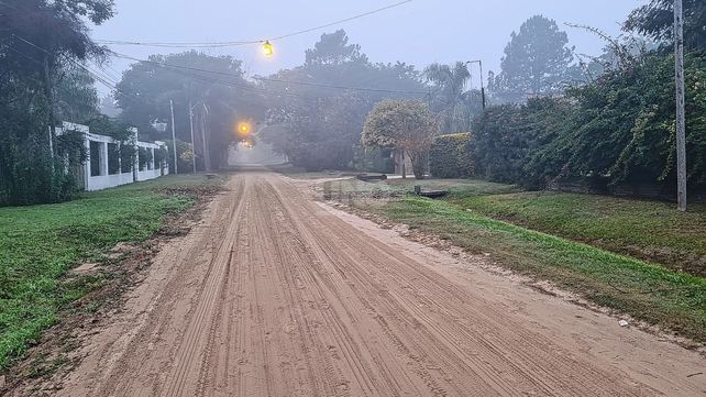 El lugar del robo en Colastiné Norte