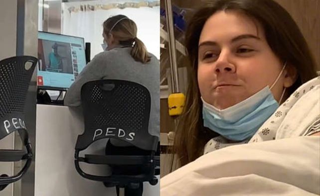 Una joven que fue a extirparse un quiste sorprendió al médico viendo tutoriales de YouTube.&nbsp;