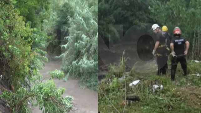 Tormenta en Paraná: buscan a una madre y su hija tras ser arrastradas por el agua