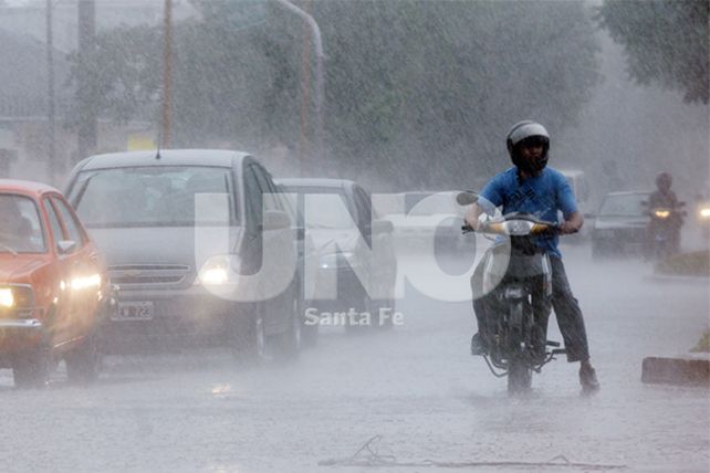 Santa Fe amaneció con lluvias y el mal tiempo seguiría por varios días