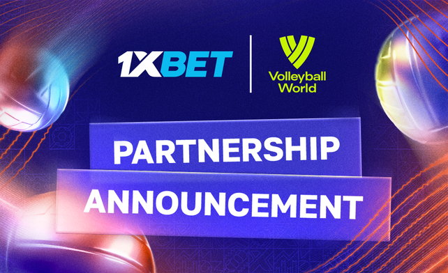 1xBet is global betting partner of Volleyball World