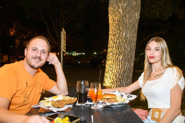 José Scardamagli y Florencia Gómez