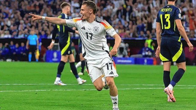 Alemania debutó con una goleada ante Escocia en la Eurocopa.