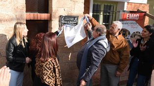 La escuela recibió en nombre junto a veteranos de Malvinas.