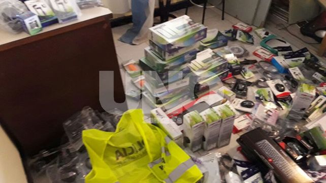 Secuestraron mercadería durante un operativo de control de tránsito vehicular