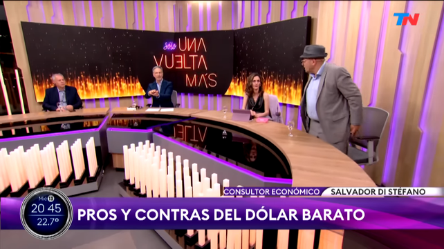 El gurú del blue hizo un paso comedia en TN