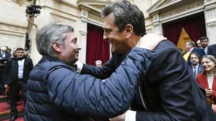 &nbsp; El ministro y precandidato presidencial Sergio Massa aseguró que con el diputado Máximo Kirchner tiene “buena relación”.