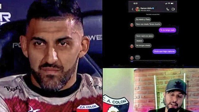 Wanchope Ábila habría invitado a pelear a un hincha de Colón