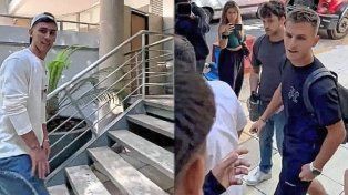 Matías Rojas y Giuliano Galoppo se realizaron la revisión médica.