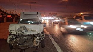 Complicado ingreso a Santa Fe por la Ruta 168 tras varios choques&nbsp;