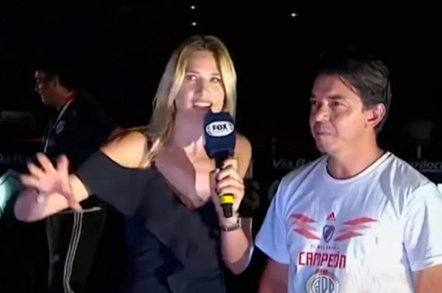 Adrián Pallares reveló un reencuentro entre Marcelo Gallardo y Alina Moine