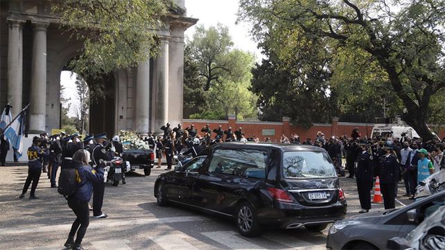 Inhumaron los restos del policía Juan Pablo Roldán