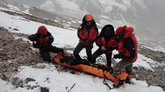 Un rescate en el Aconcagua