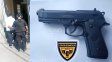 Violento episodio en 1° Junta y 4 de Enero terminó con un joven aprehendido por la policía