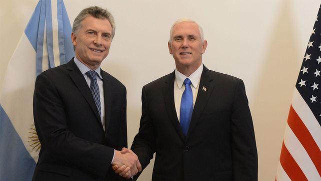 Macri y Pence hablaron de reforzar el lazo estrecho entre Argentina y Estados Unidos
