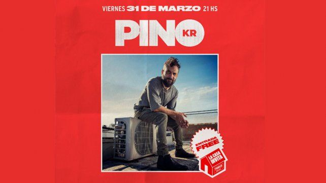 La Casa Invita: Pablo Pino, cantante de Cielo Razzo, presenta su proyecto solista PINO KR