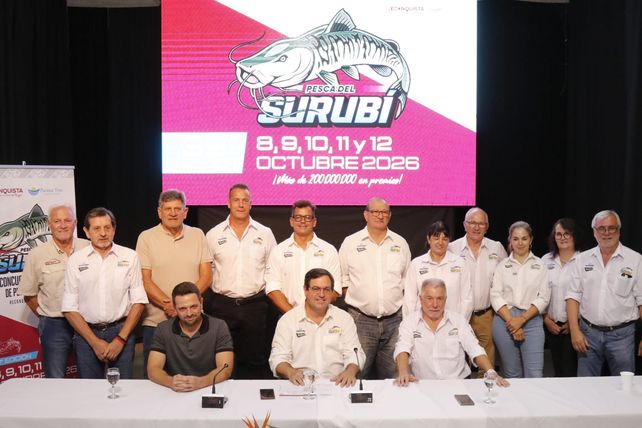 Concurso de pesca del Surubí: lanzaron en Reconquista la edición 2026 con premios millonarios