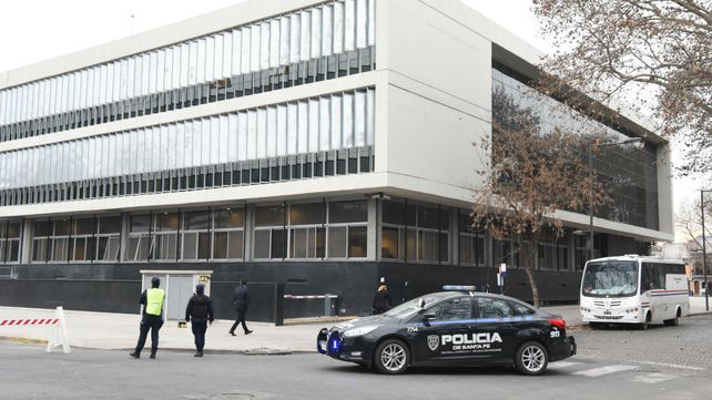 La audiencia se realizó en la Unidad de Delitos Complejos que funciona en el Centro de Justicia Penal.