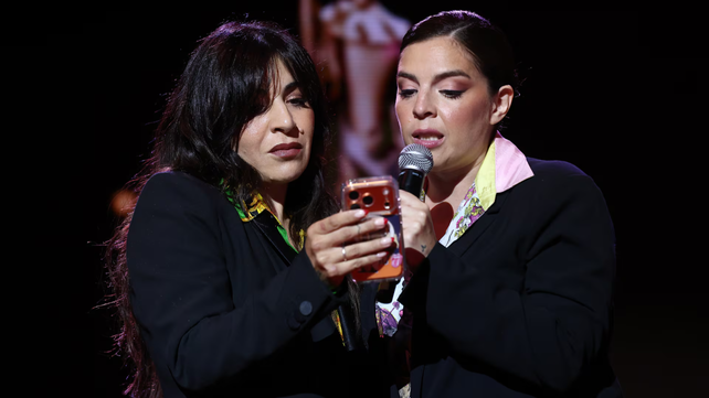 Dalma y Gianinna Maradona en los Premios Olimpia 2025