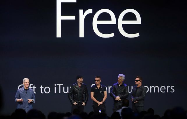 Free. Los irlandeses promocionaron su disco inédito en iTunes.