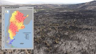 Incendios: más de 280.000 hectáreas en Corrientes, El Bolsón, Nahuel Huapi y Lanin