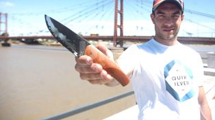 Un cuchillo forjado con pura historia santafesina