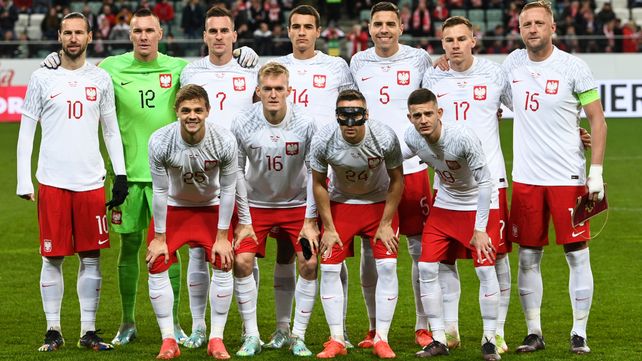 Formación polaca. El europeo fue el único equipo que logró ganar en el último amistoso.