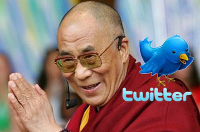 El Dalai Lama sum&oacute; m&aacute;s de 60.000 fans en Twitter en menos de 24 horas