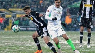 Borussia Mönchengladbach empató con Werder Bremen por 2 a 2, en el inicio de la 25ª fecha de la Bundesliga.