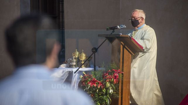 Paraná: en la misa de San Miguel, la Iglesia volvió a criticar al movimiento abortista
