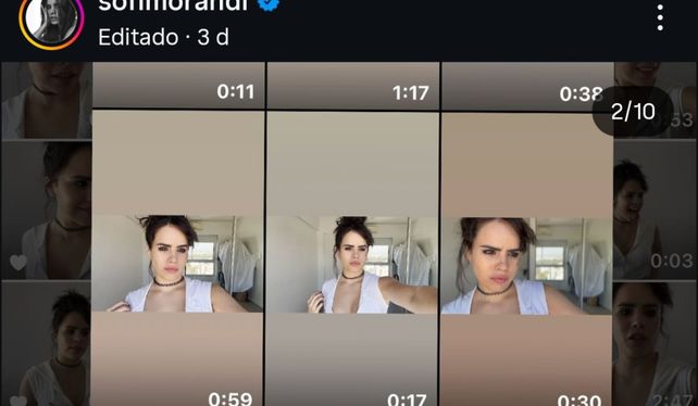 Sofi Morandi mostró su audición para En el barro