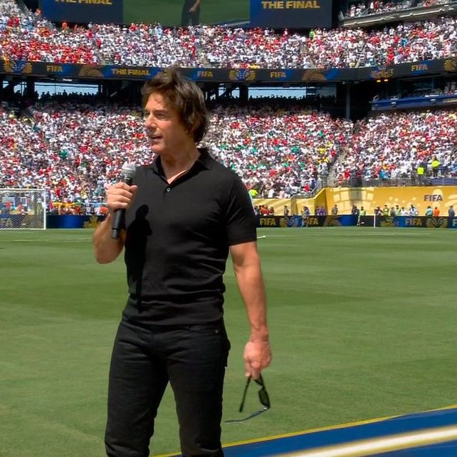 De Wanda Nara y Pampita a Tom Cruise y Dua Lipa: los famosos que coparon la final del Mundial
