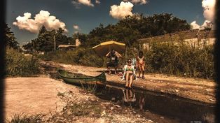 Como forma de protesta, los vecinos crearon Viraro Beach y la hicieron circular por las redes sociales. Paradójicamente hoy se exhibe como obra de arte en los pasillos de Casa de Gobierno. Gentileza: TiritoFilms.&nbsp;