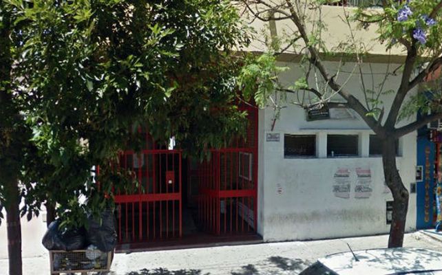 Alarma. Frente del Instituto Martín Coronado