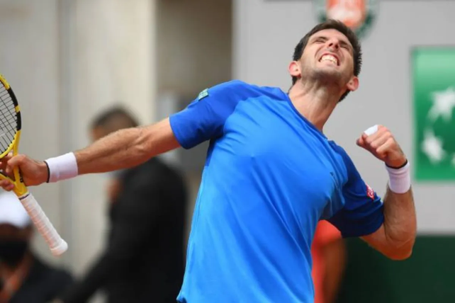 Delbonis se metió en octavos de final de Roland Garros