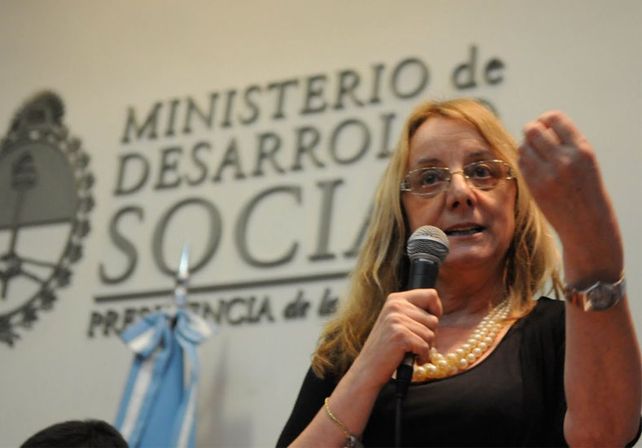 Alicia Kirchner es ministra de Desarrollo Social y actual gobernadora de Santa Cruz.