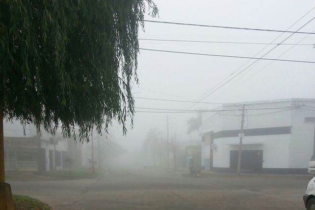 A las 9.30 am. Así se veía Guadalupe este lunes.