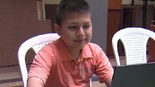 Un niño prodigio de 13 años terminó el secundario y ya quiere ir a la universidad