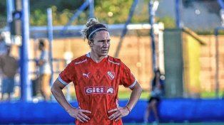 La entrerriana Virginia Coronel marcó para Independiente.