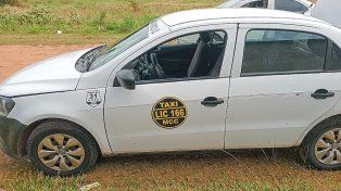 El vehículo que fue robado al taxista apareció a las pocas horas en la zona oeste de Concordia.