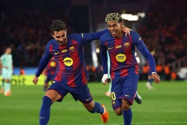 Barcelona goleó a Athletic Bilbao y se quedó con la cima de La Liga