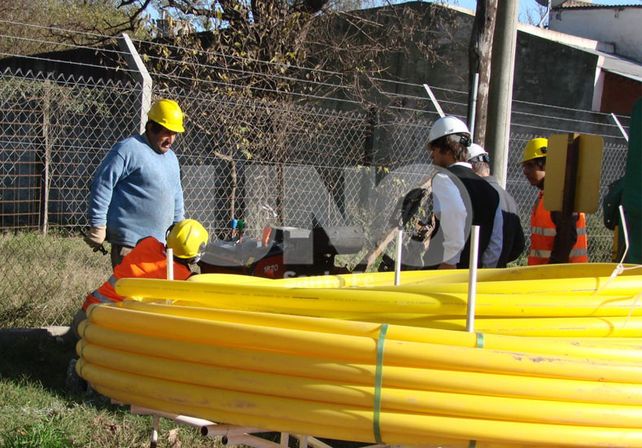 Entusiasmo. Desde la cooperativa estimaron que las obras no demandarían mucho tiempo.