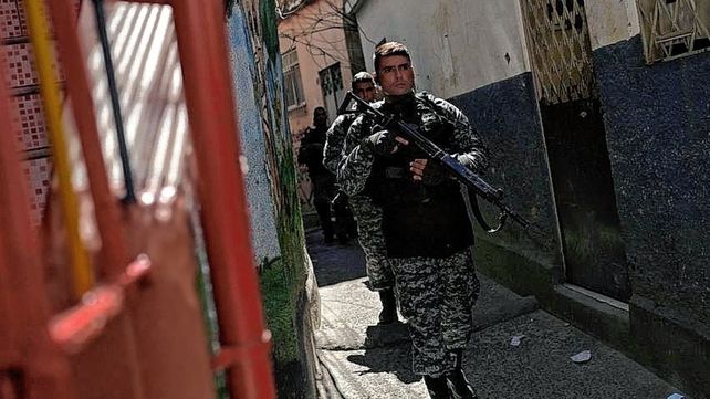 Operación policial para recuperar el control en una favela