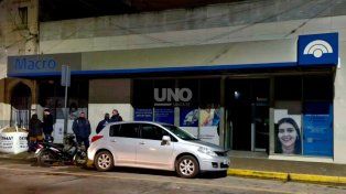 La sucursal del banco en La Recoleta santafesina