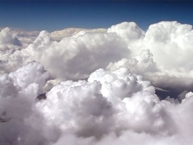 ¿De qué están hechas las nubes?