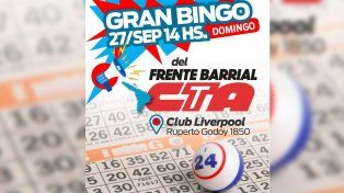 Bingo solidario CTA