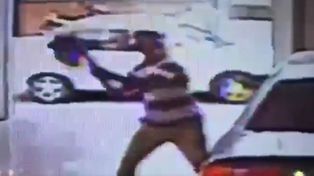 El viral del momento: entró a una concesionaria de autos y destrozó un Audi